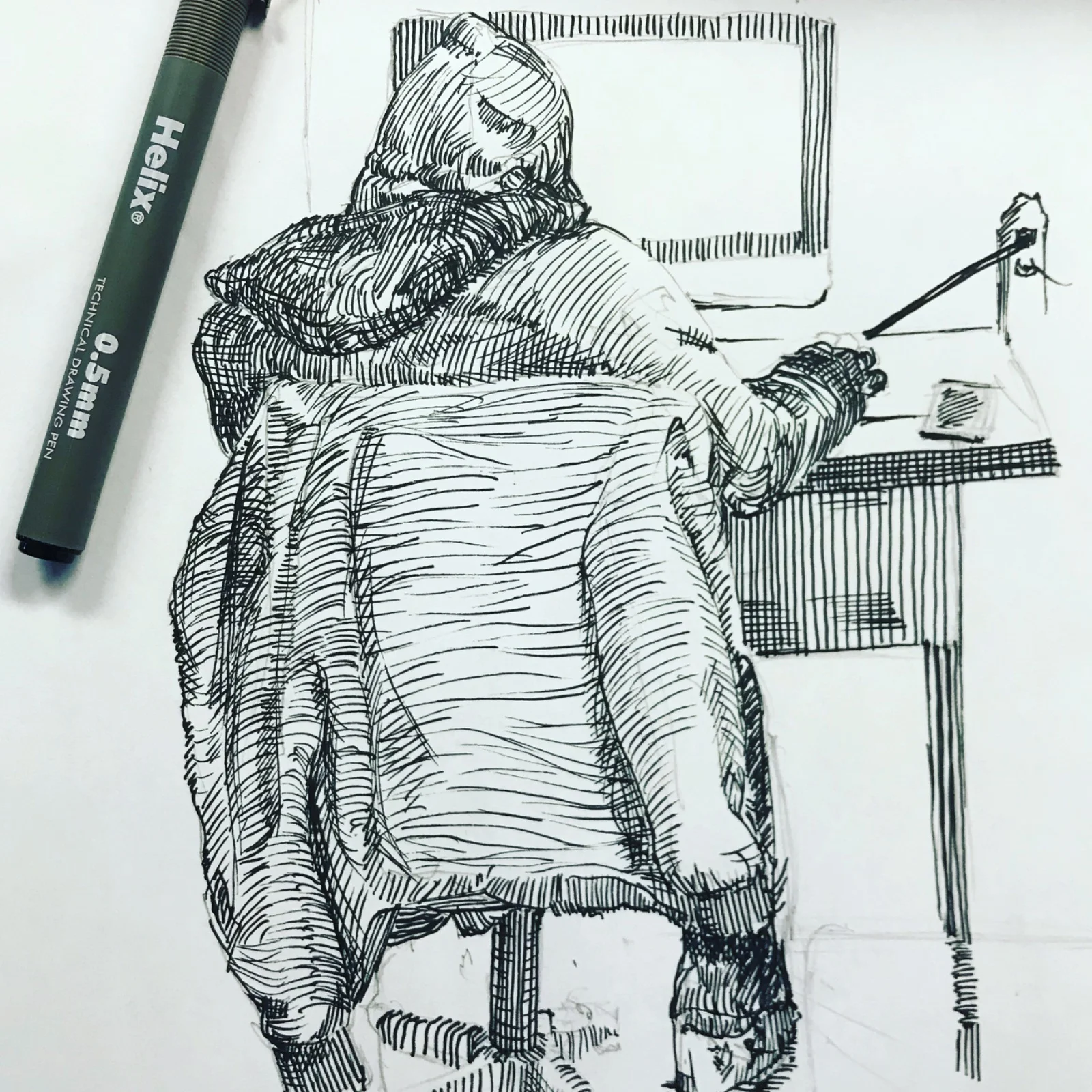 Pen Drawing